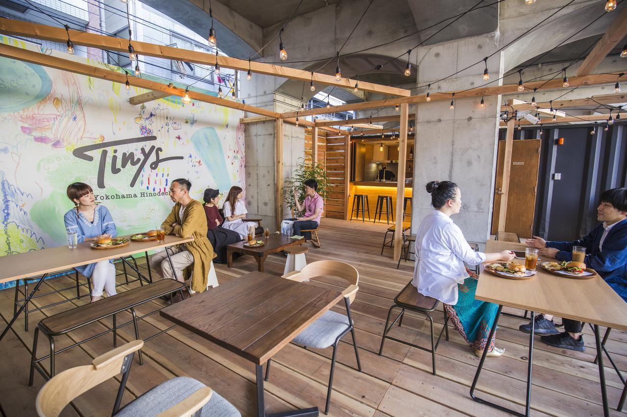 Hostel Tinys Yokohama Hinodecho Exterior foto
