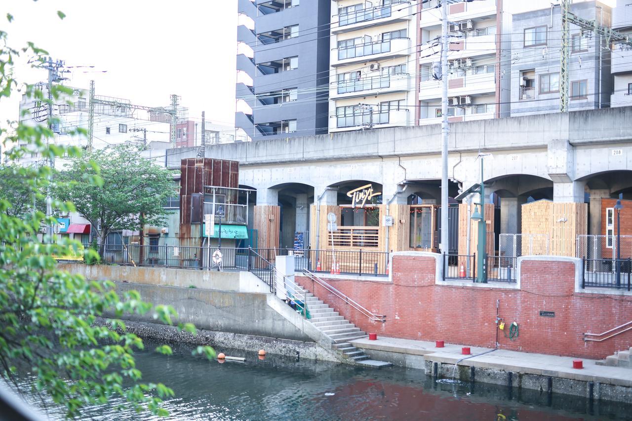 Hostel Tinys Yokohama Hinodecho Exterior foto